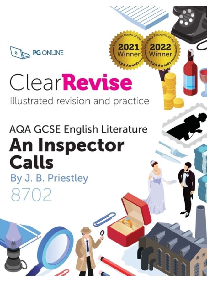 ClearRevise AQA GCSE English Priestley An Inspector Calls - Paperback