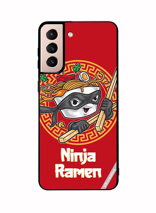 VR CREATIVE Protective Case Cover For Samsung Galaxy S21 Plus 5G Ninja Ramen Design Multicolour - Image 1