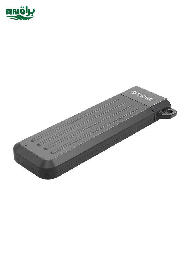 BURAQ ORICO MM2C3-G2-GY USB3.1 Gen2 Type-C 10Gbps M.2 NVMe SSD Enclosure(Grey)  - Image 1