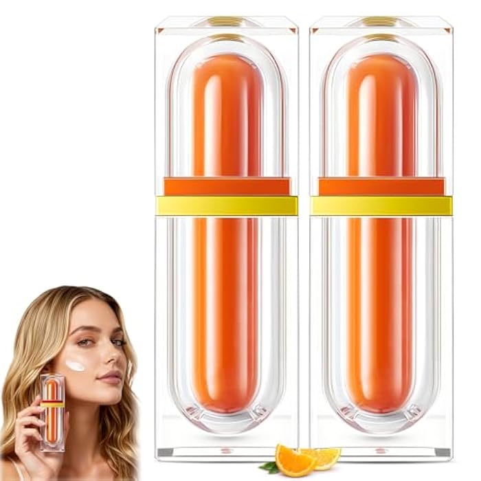 Five Vitamin C Tone-Up Cream,Five Vitamin C Creams Set,Vc BB Cream,Vc Face Moisturizing Makeup Creams,Lightweight Long Lasting Deep Hydration For All Skin Type & Daily Use(2PCS) - Image 1