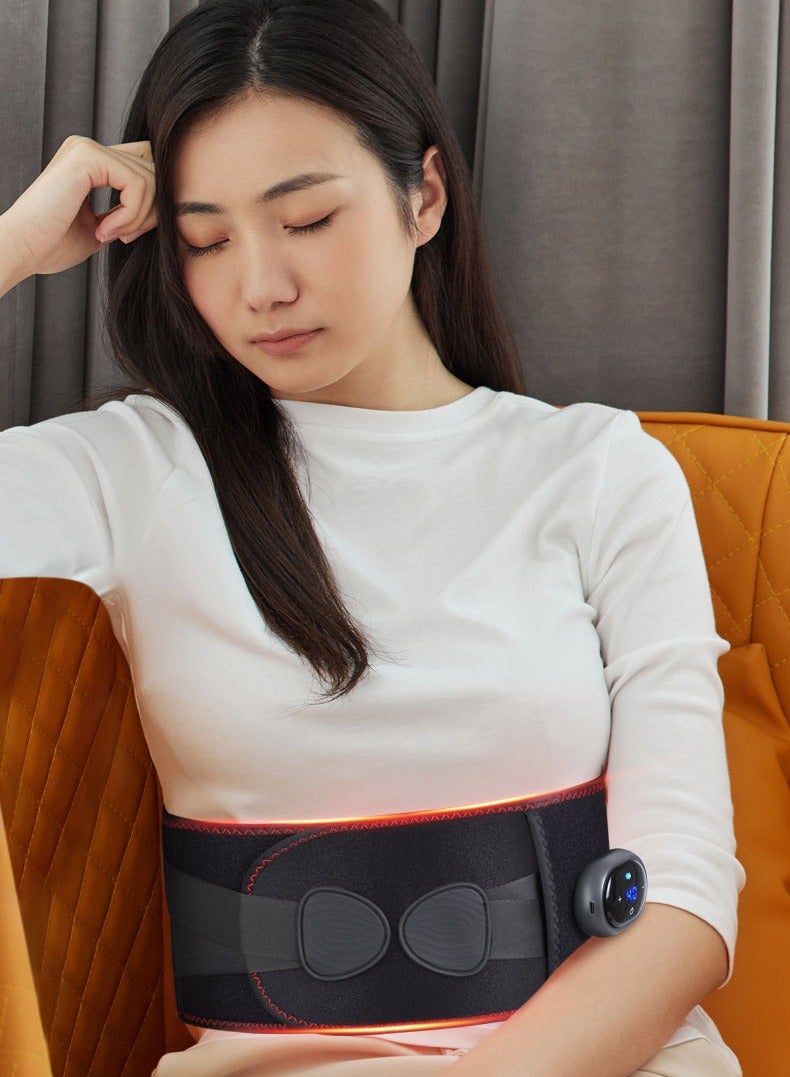 general Infrared Heating Wrap Pad for Lower Back, Portable Heated Wrap Belt for Lower Back, Adjustable Heated Back Wrap, Adjustable Fast Infrared Heating Pads - Image 4