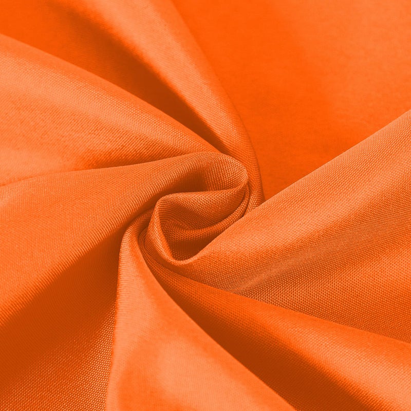 Cupuamon Rectangle Tablecloth 60x120 inch Washable Polyester Fabric Table Cloth for Wedding Party Dining Banquet Decoration(60x120  Orange) - Image 3