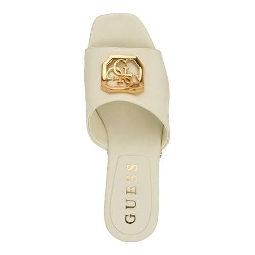 Guess Women's Qisha Sandal, Ivory 150, 5 - Image 5