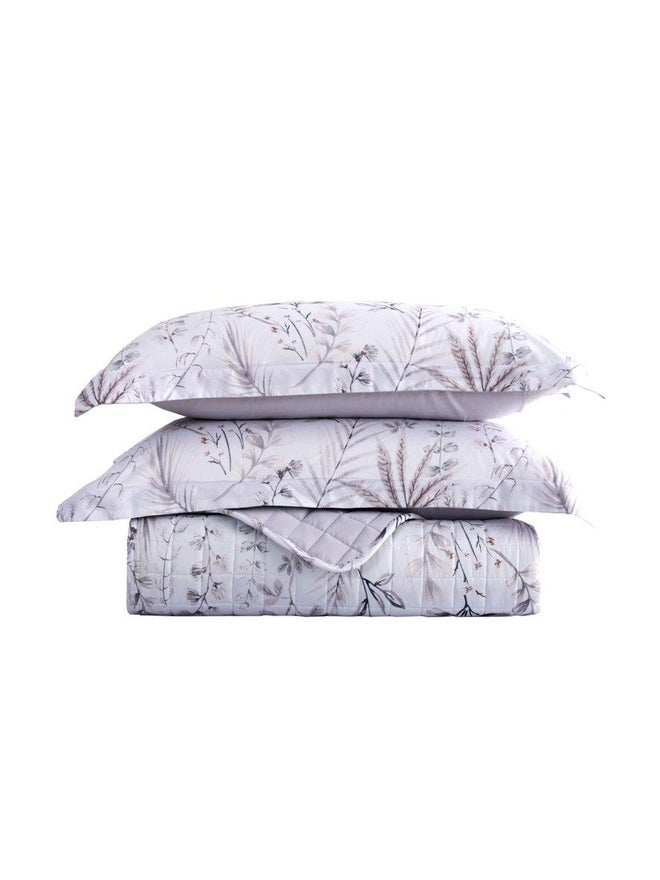 VALENTINI 3-Piece Microfiber Printed Bedspread Twin Set Tr-4382 - Image 2