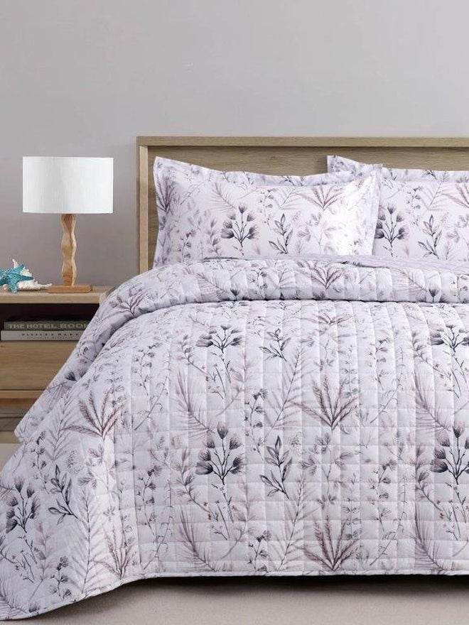 VALENTINI 3-Piece Microfiber Printed Bedspread Twin Set Tr-4382 - Image 3