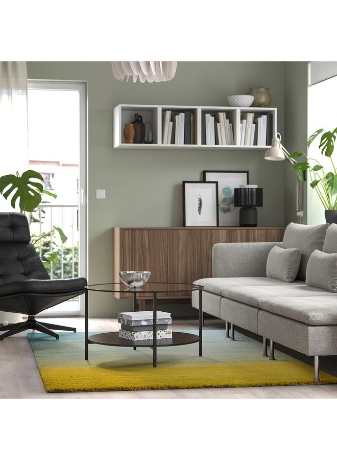 erorex Rug, high pile, blue/green yellow, 160x230 cm - Image 5