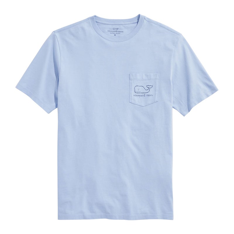 vineyard vines Men's Short-Sleeve Vintage Whale Pocket Tee - Image 4
