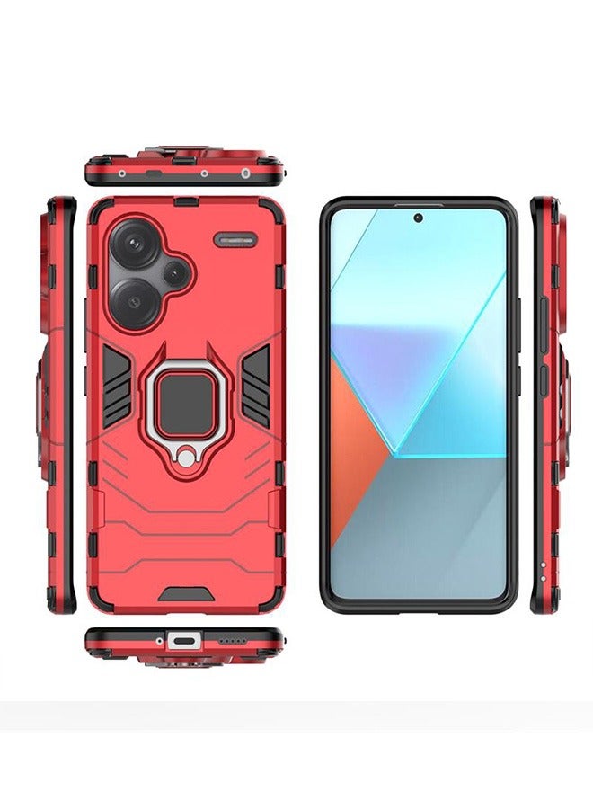 Protective Case Cover For Xiaomi Redmi Note 13 Pro Plus 5G Red - Image 2