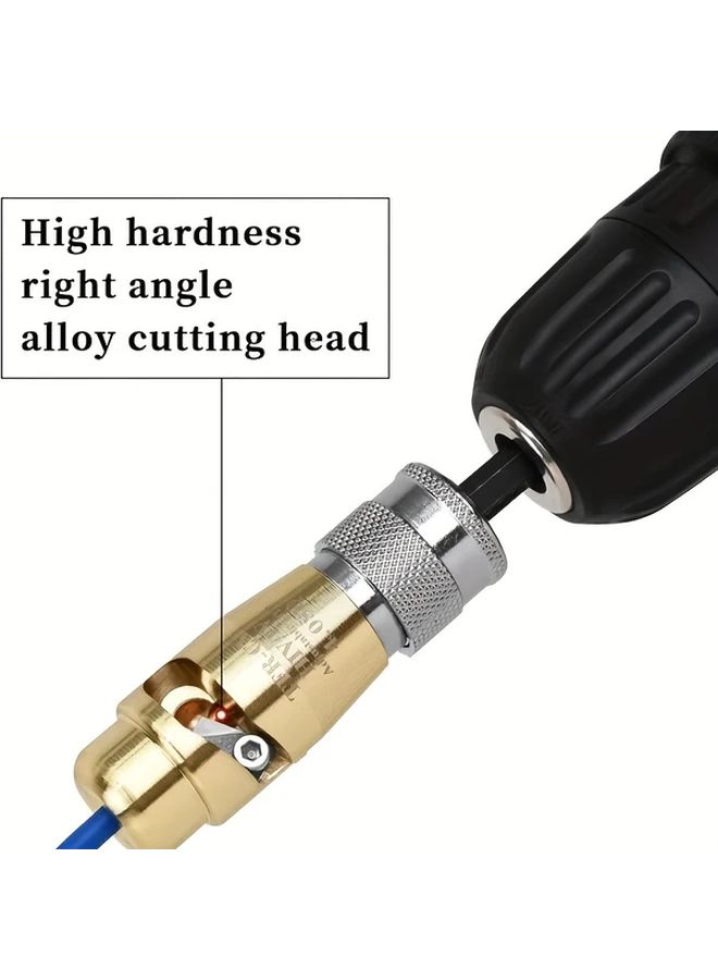 4 Square Wire Stripping Tool Set Fast Stripping Machine Compatible with Drill Driver - Image 5