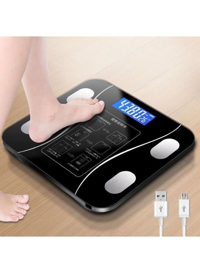 كاني ميزان أفراد ديجيتال رقمي لقياس وزن الجسم حتى 180 كجم مزود ببطاريات - Image 1