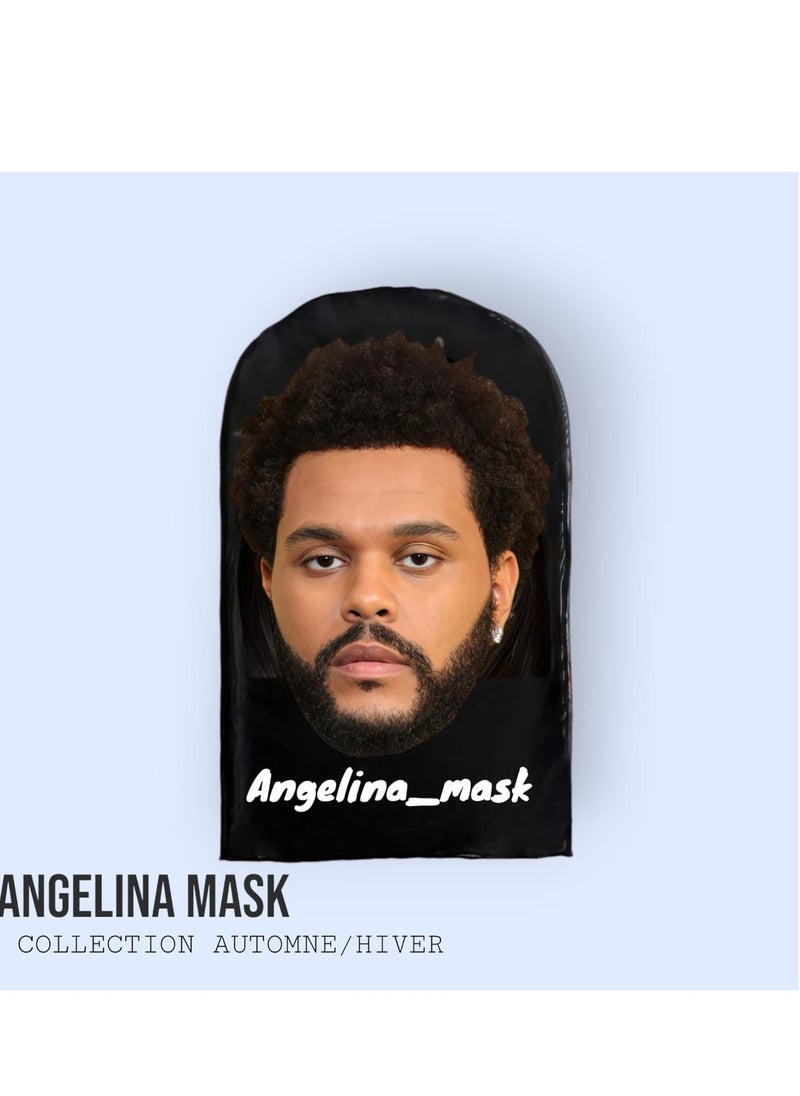 Angelina_mask - Celebrity Mask The Weeknd Masquerade Mask - Image 1