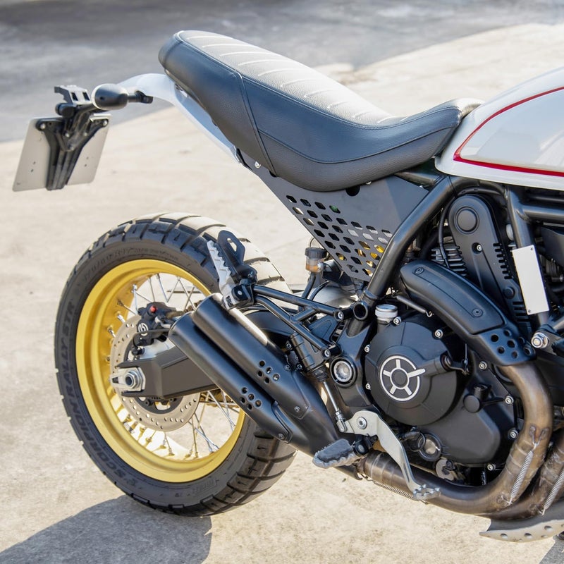 Lorababer Aluminum Side Frame Cover for Ducati Scrambler - Image 1