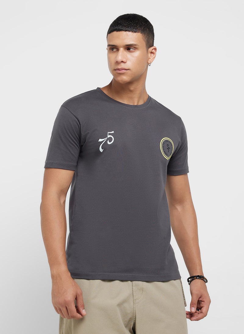 Seventy Five Crew Neck T-Shirt - Image 1