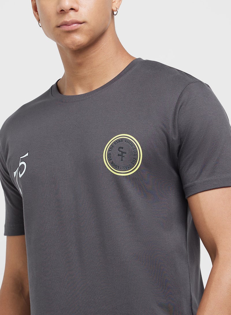 Seventy Five Crew Neck T-Shirt - Image 3