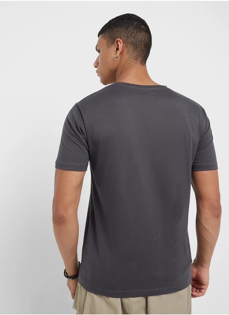 سفنتي فايف Crew Neck T-Shirt