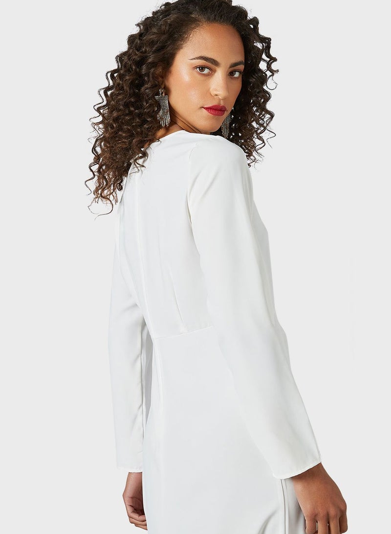 SIVVI for HANIYA Draped Jersey Dress - Image 2