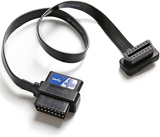 bbfly -A9 OBD II OBD2 16 Pin Splitter Extension 1x Male and 2X Female Extension Cable Adapter (2FT/60CM) - Image 1