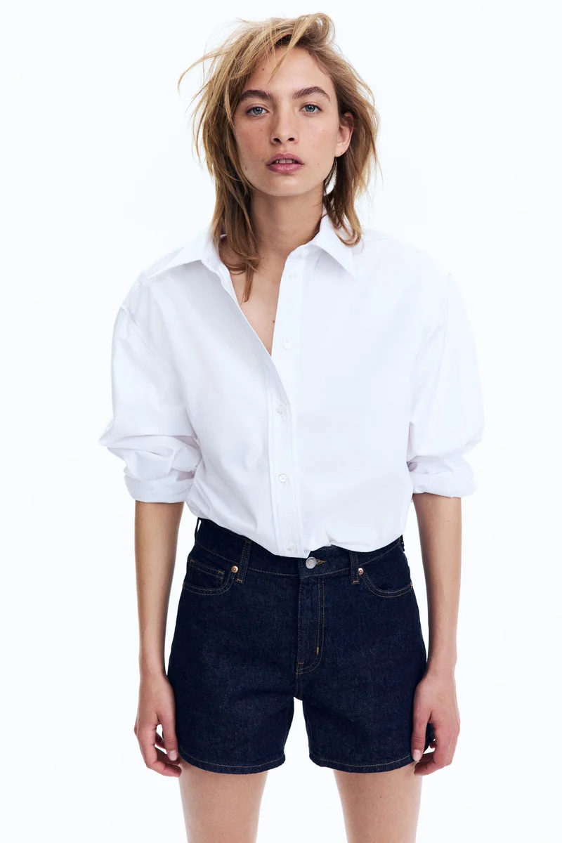 اتش اند ام شورت دنيم