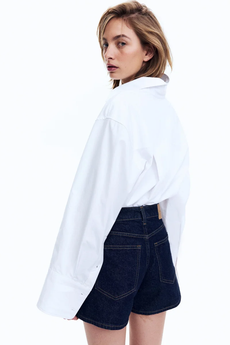 اتش اند ام شورت دنيم