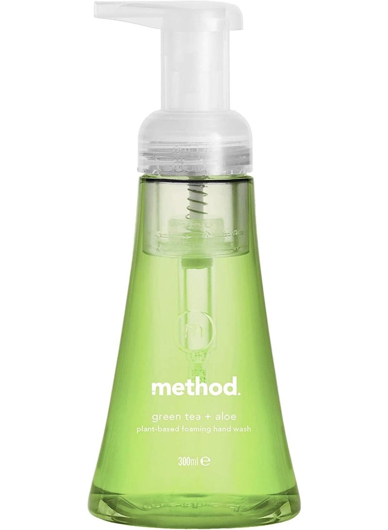 Method Green Tea & Aloe Plant Based Foaming Handwash 300ML - Image 1