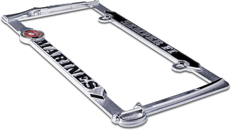 Elektroplate Semper Fi Marines 3D License Plate Frame - Image 5