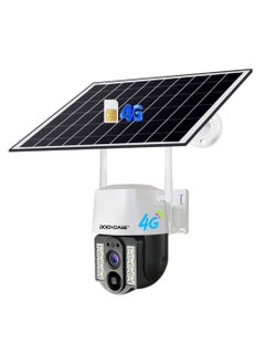 DOCKCASE DOCKCASE 3.0MP 4G Sim Card Solar Camera PTZ 360°View Solar Powered Outdoor Security Camera .  - Image 1