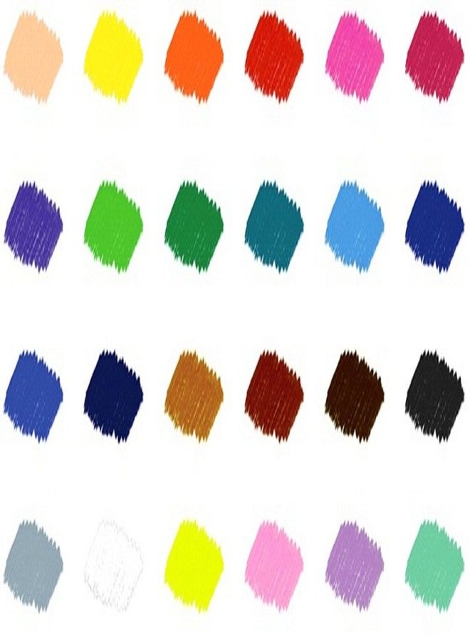 Amos OKEPS Amos Premium The Softest in The World Pasnet Twistable Colored Pencils 24 Colors - Image 4