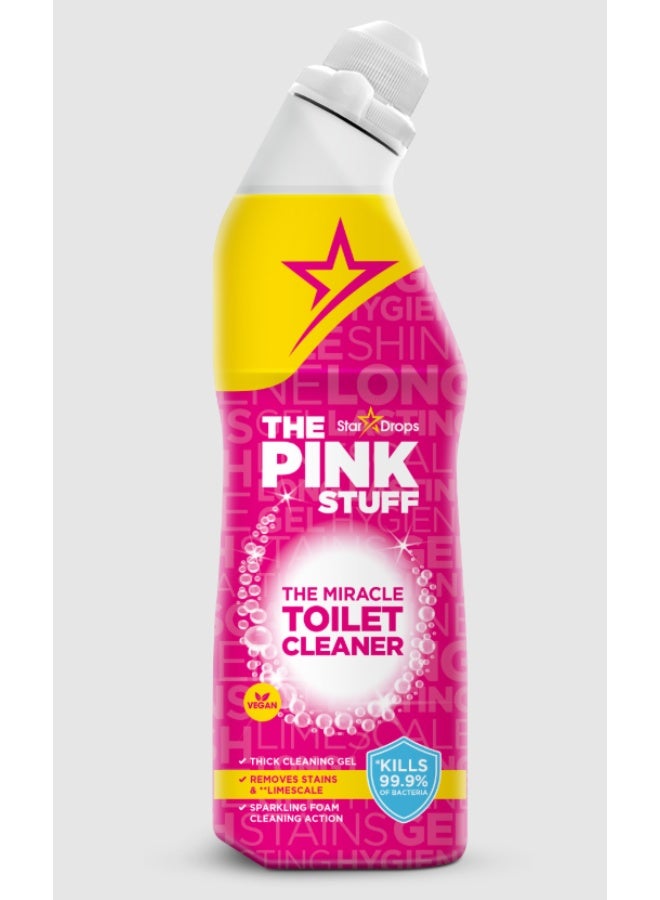 THE PINK STUFF Miracle Toilet Cleaner – Thick Cleaning Gel with Limescale Removal (750ml) - Image 2