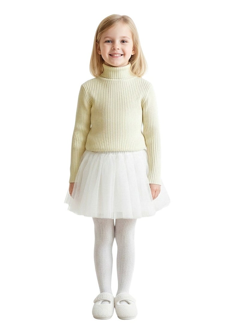 ويني بي بلوزة تيرتنيلكنغ مصنوعة من حياكة العظام للأطفال | قميص طويل الأكمام دافئ للأولاد والبنات الصغار | ناعم ومرن للاستخدام في اللعب والمدرسة والشتاء - Image 4