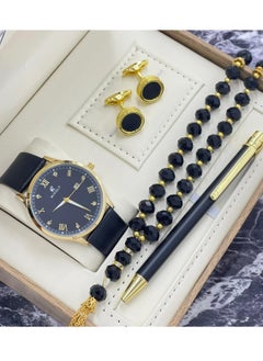 Watch A men's watch set consisting of a watch, a rosary, a cup and a pen 