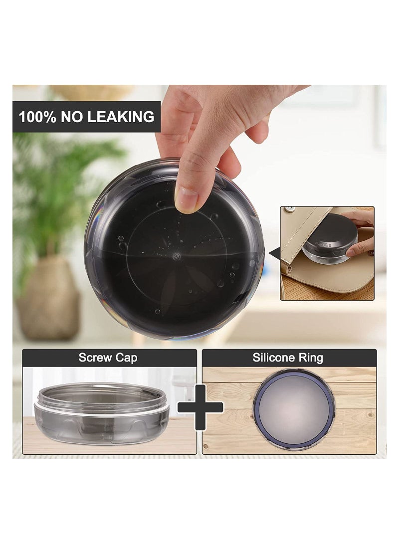 SYOSI Denture Case SYOSI Leak Proof Denture Bath Case Cup Kit for Women  Men with Mirror Strainer Removal Tool and Denture Brush for Travel Cleaning Denture Holder Box Bath Soaking Container  - Image 2