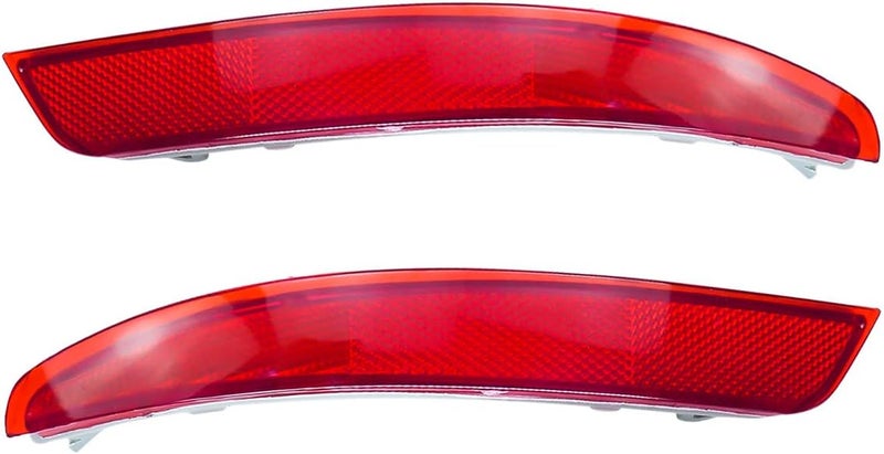 TIKSCIENCE Rear Bumper Reflector Light Lamp Fit for Infiniti Qx60 2016-2019 Pair Rear Reflector Replace 26565-8990D 26560-8990D - Image 1