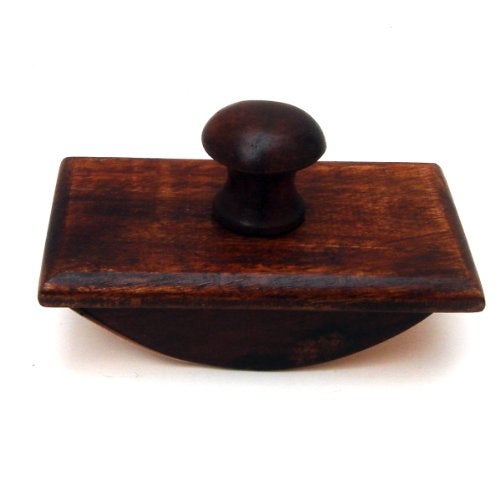B M Antique Style Rocking Ink Blotter Wooden Rocker Desk - Image 5