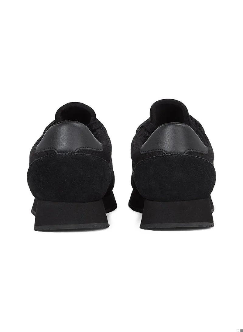 Calvin Klein Jeans Runner Sock Lace Up Canvas Sneakers