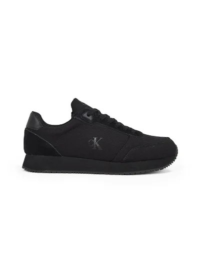 Calvin Klein Jeans Runner Sock Lace Up Canvas Sneakers