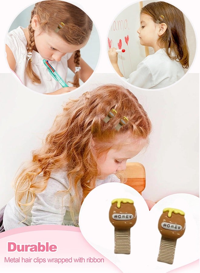 Bolivia's Hair Accessories Set for Little Girls with pink handheld  sun flower shape gift box includ cartoon Hair Clips,  Cartoon Children's Ring ,  Cartoon hairband and Children's Cartoon Charm Necklace Exquisite Gift for Little Girl  - Image 2