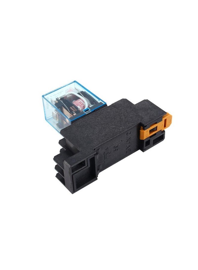 Generic Coil Power Relay with Socket Base AC 220V 10A DPDT LY2NJ HH62P HHC68A-2Z  - Image 2