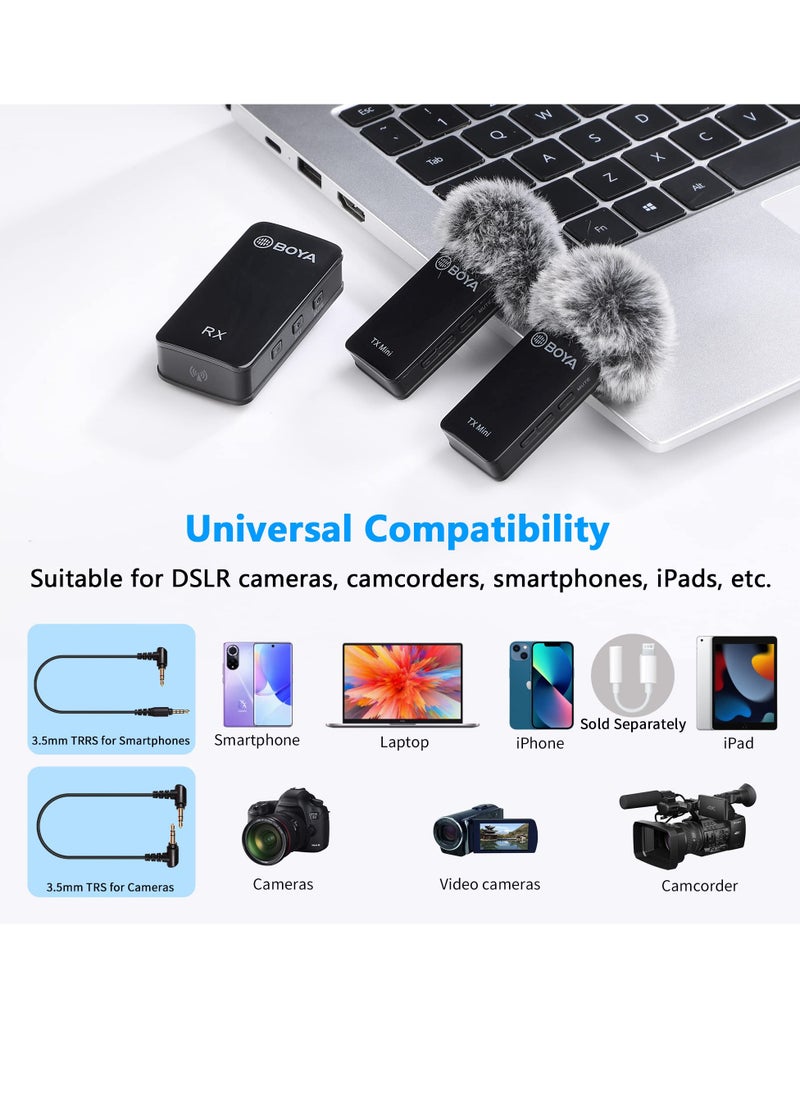 BOYA BOAY BY-XM6-S2 2.4GHZ ULTRA-COMPACT WIRELESS MICROPHONE SYSTEM  - Image 2