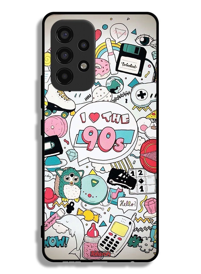Tolwak Samsung Galaxy A53 5G Protective Case Cover I Love The 90s - Image 1