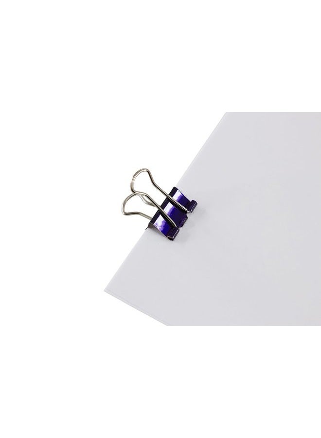 Baumgartens Assorted Colors Mini Binder Clips .5" 12/Pkg - Image 3
