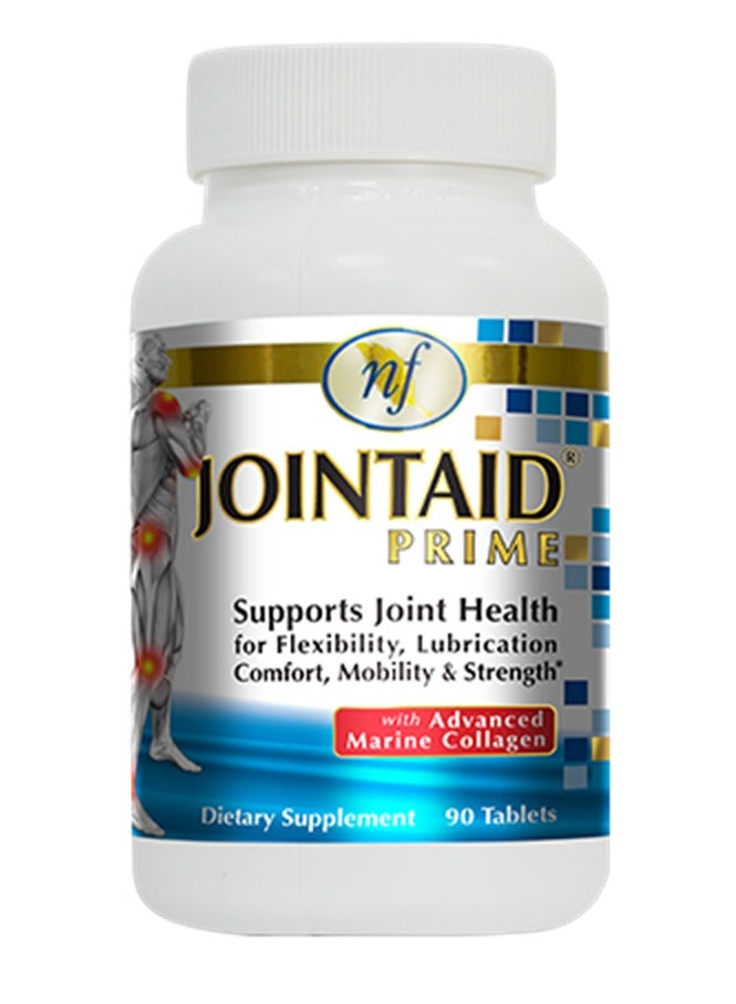 Natural Fervor Jointaid Prime 90 Tablets Supports Joint Health for Flexibility,Lubrication Comfort, Mobility & Strength