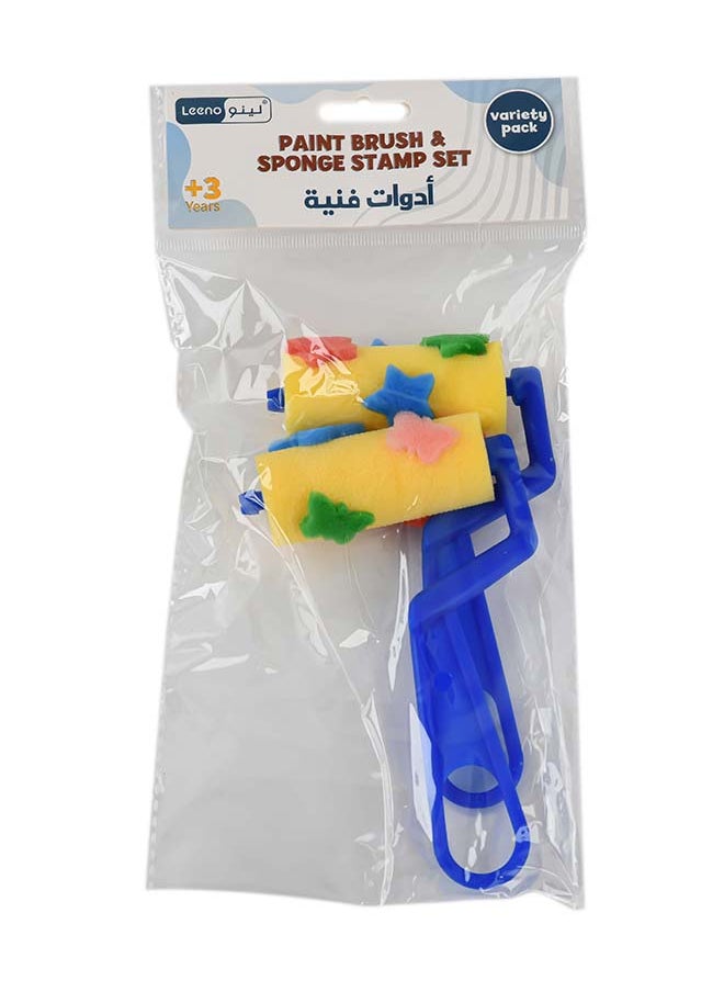 LEENO Foam brush Roler 13*27cm set-2p 