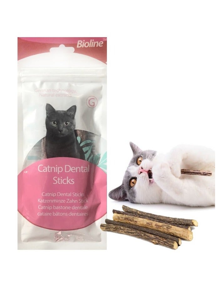 Bioline عصي أسنان بالنعناع البري لإزالة البلاك والتكلسات 2X10غ - Image 3