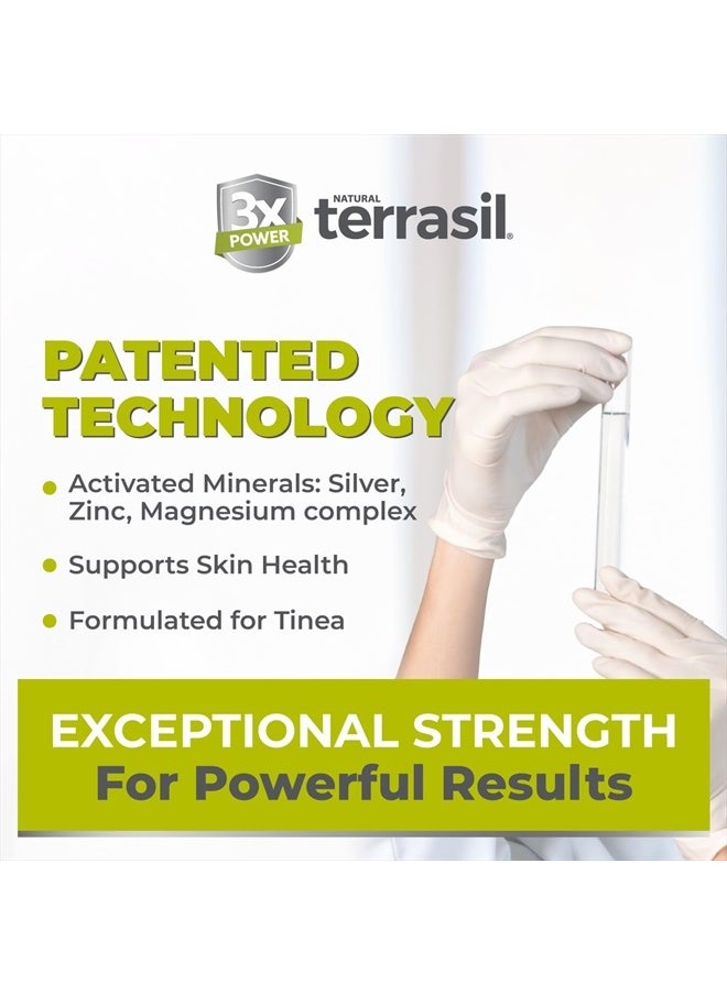 Terrasil - Tinea Versicolor Treatment Cream + Tinea Soap, 2-Product Kit, Antifungal Tinea Cream, Clinically Proven 1% Clotrimazole. Treats Most Tinea Infections. (14g Tube + 75g soap) - Image 1