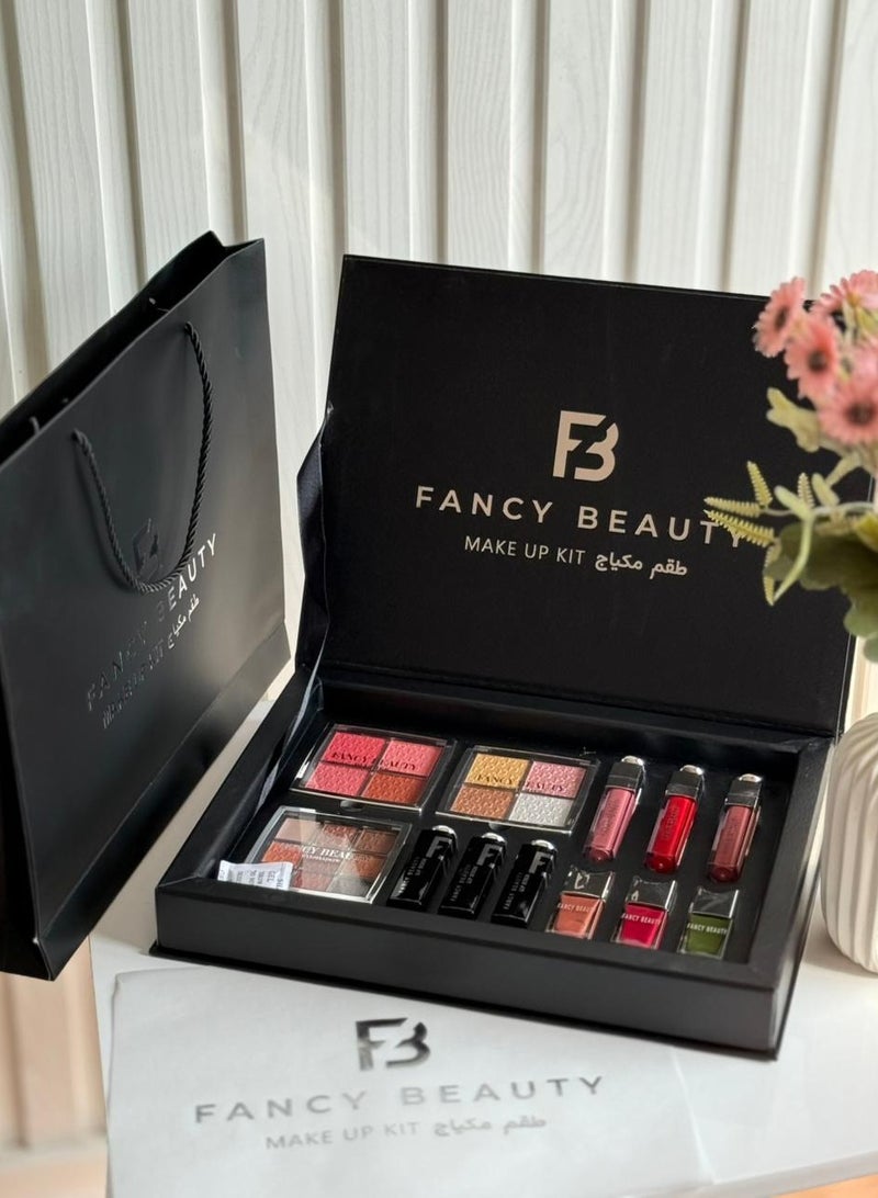 فنسي بيوتي بوكس مكياج اسود متكامل كل ماتحتاجينه في بوكس واحد - Image 1