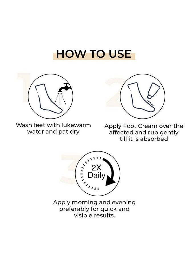 FIXDERMA 5% Lactic Acid 15% Urea 3% Glycerine Foot Cream For Dry & Cracked Feet Moisturizes And Soothes Feet Heel Repair Paraben & Sulphate Free All Skin Types 60 Ml  - Image 5