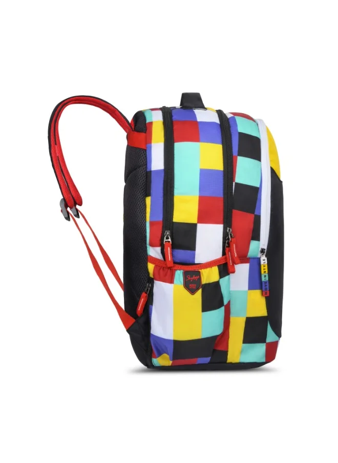 Skybags SKYBAGS SQUAD PLUS 02 Unisex Yellow School Backpack - SK BPSDSC02YLW