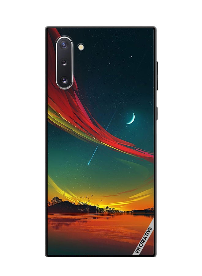 VR CREATIVE Protective Case Cover For Samsung Galaxy Note10 5G The Moon And The Stars Design Multicolour - Image 1