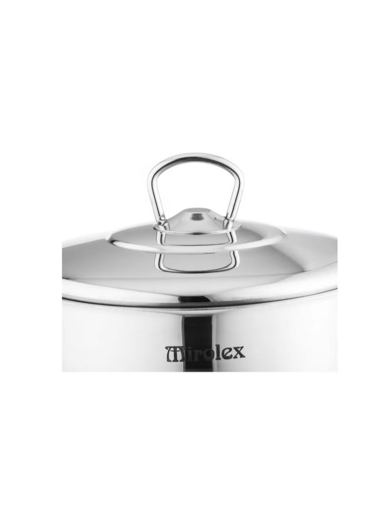 STANLESS STEEL COOKWARE SET 9 PCS