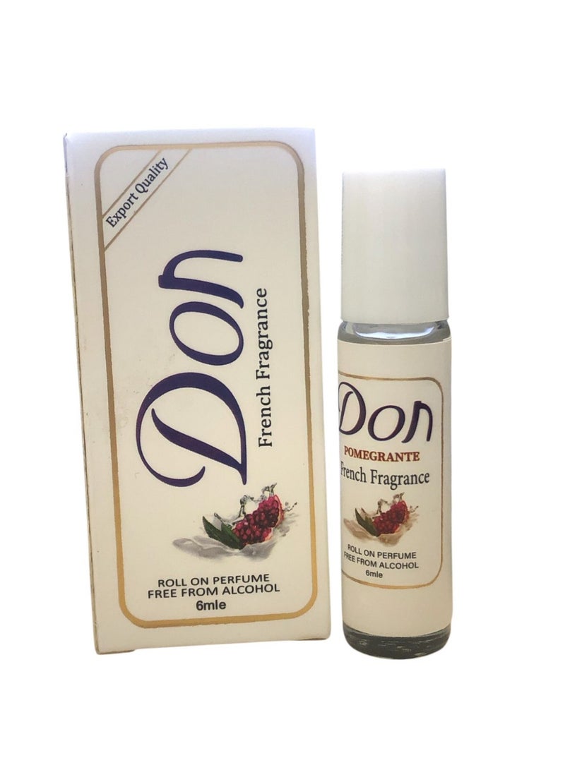 Don French Fragrance pomegranate 6ml